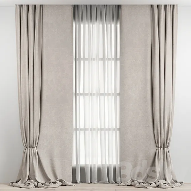 Curtain 3DSMax File