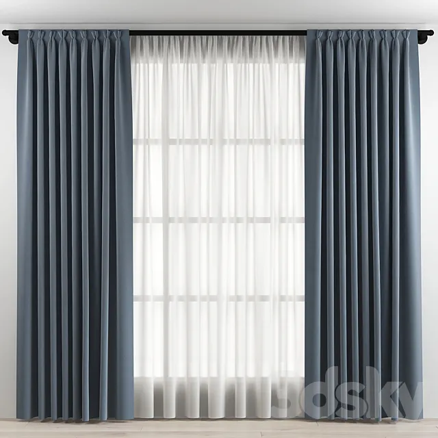 Curtain 3DSMax File