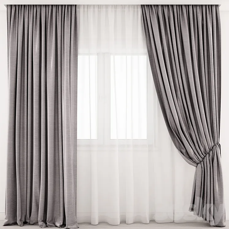 Curtain 40 3DS Max
