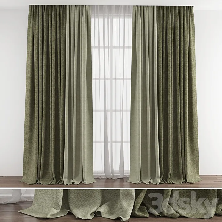 Curtain 400 3DS Max