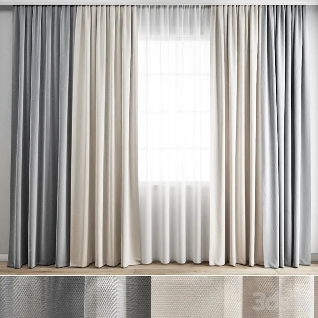 Curtain 406 3dsMax Model