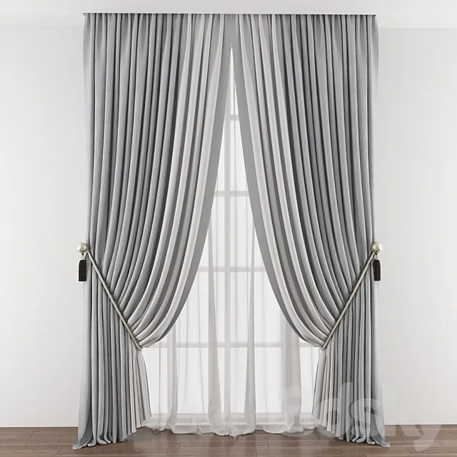 Curtain 408 3ds Max