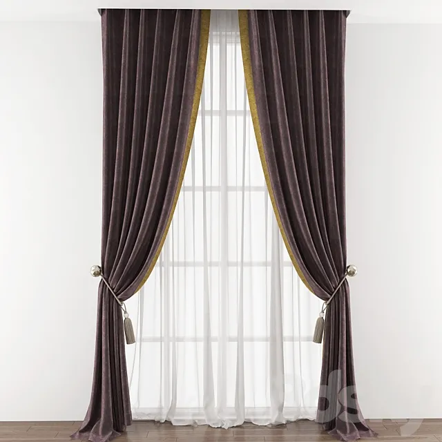 Curtain 409 3ds Max