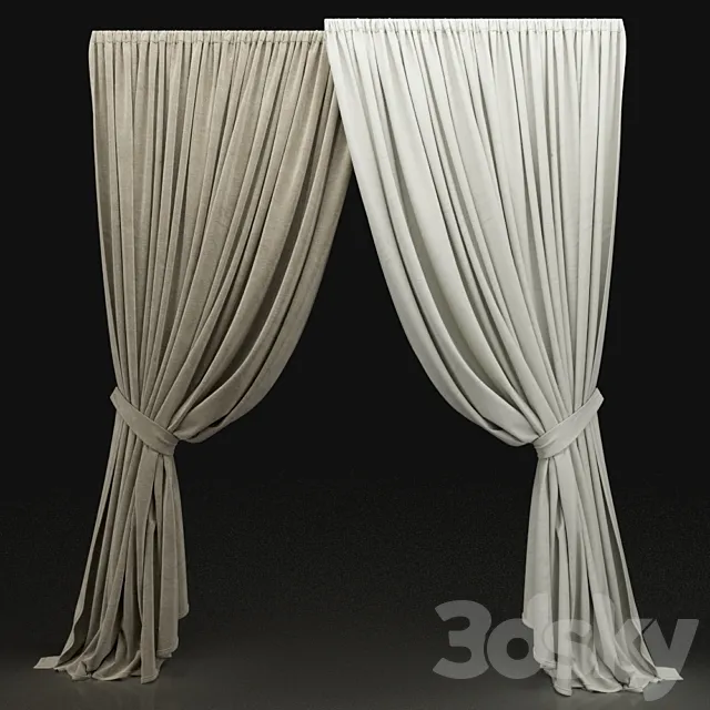 Curtain 41 3ds Max