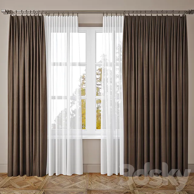 Curtain 41 3DSMax File