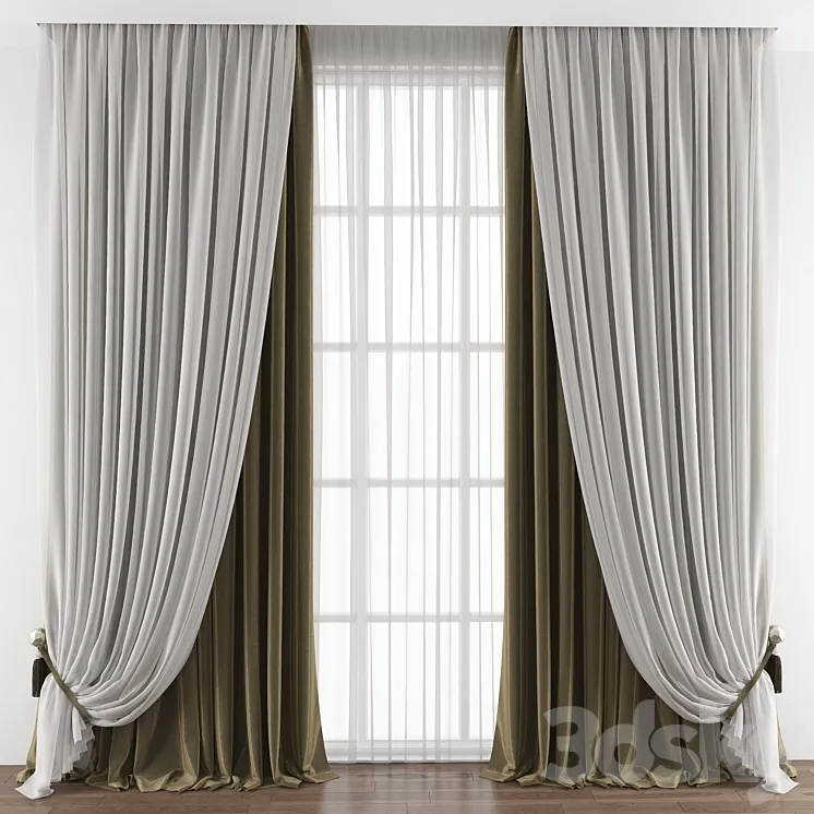 Curtain 412 3DS Max