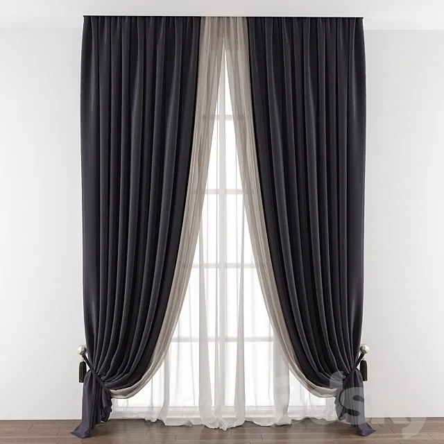 Curtain 413 3DS Max Model