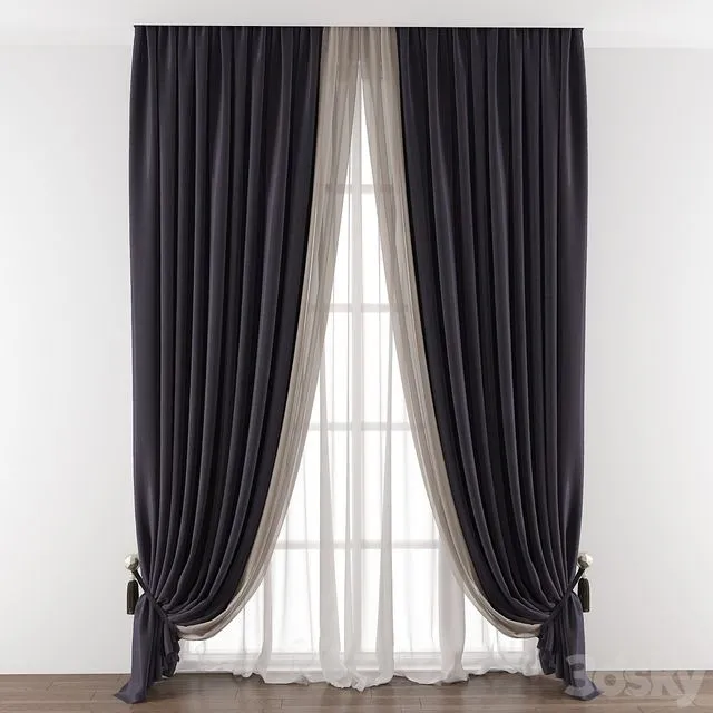 Curtain 413 3dsMax Model