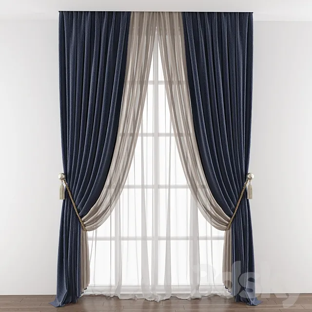 Curtain 416 3DS Max Model