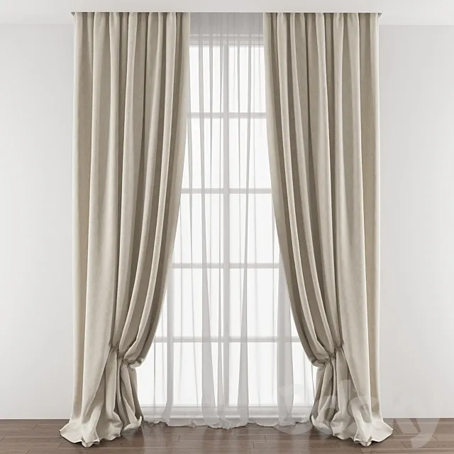 Curtain 421 3ds Max