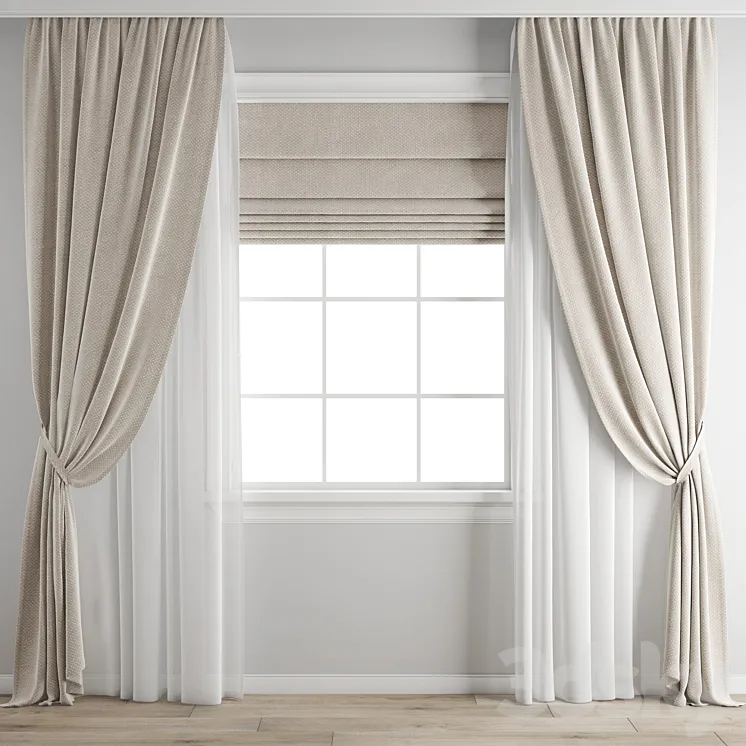 Curtain 421 3DS Max