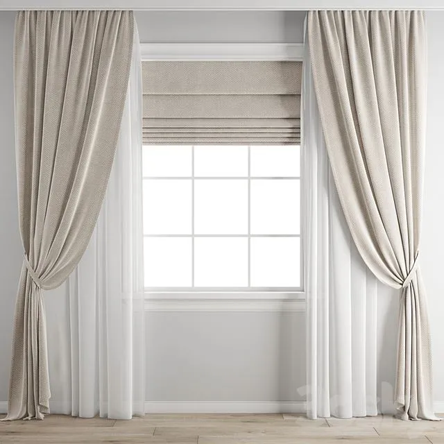 Curtain 421 3dsMax Model