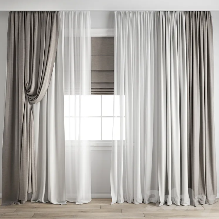 Curtain 428 3DS Max Model