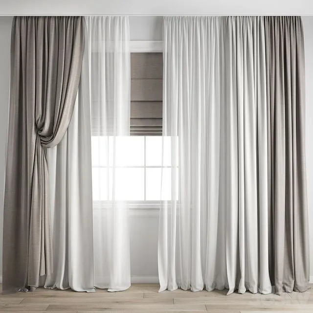 Curtain 428 3dsMax Model