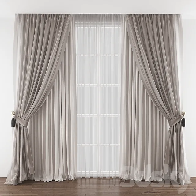 Curtain 429 3DSMax File