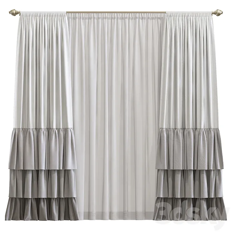 Curtain #43 3DS Max