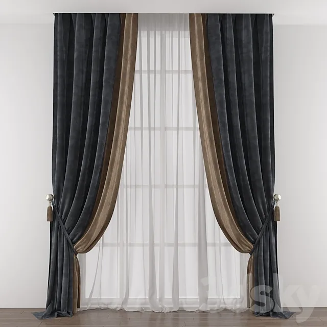Curtain 446 3ds Max