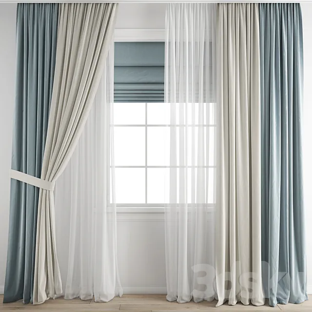 Curtain 447 3ds Max