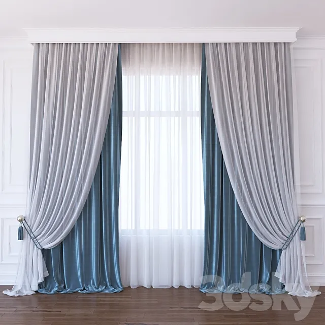 Curtain 457 3ds Max
