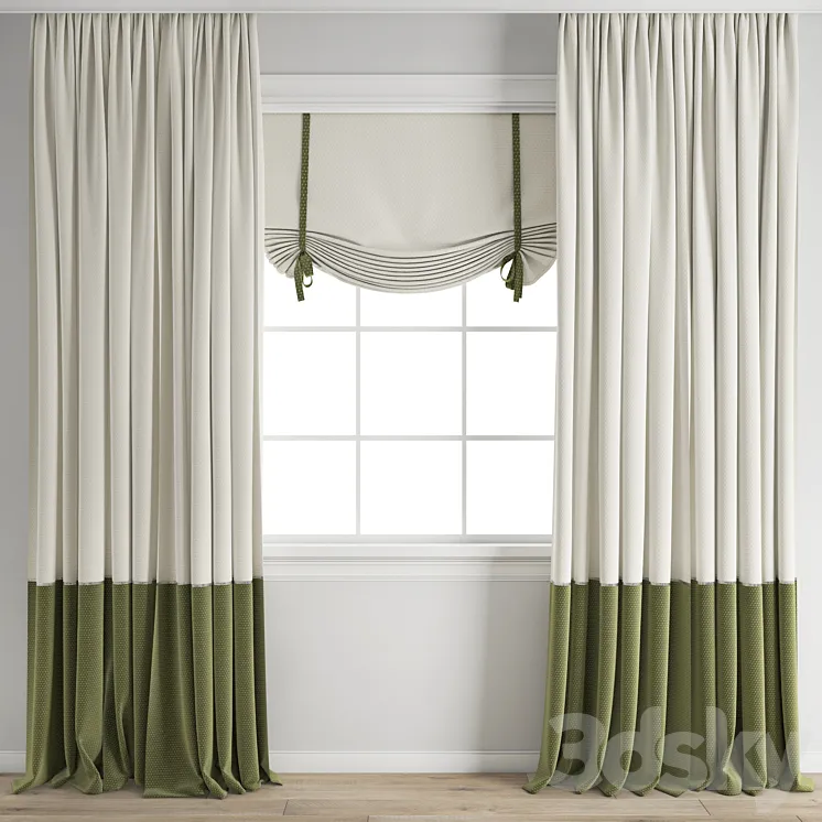 Curtain 461 3DS Max Model