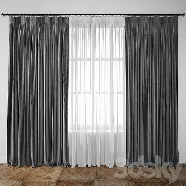 Curtain 47 3ds Max