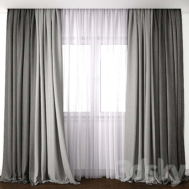 Curtain 48 3ds Max