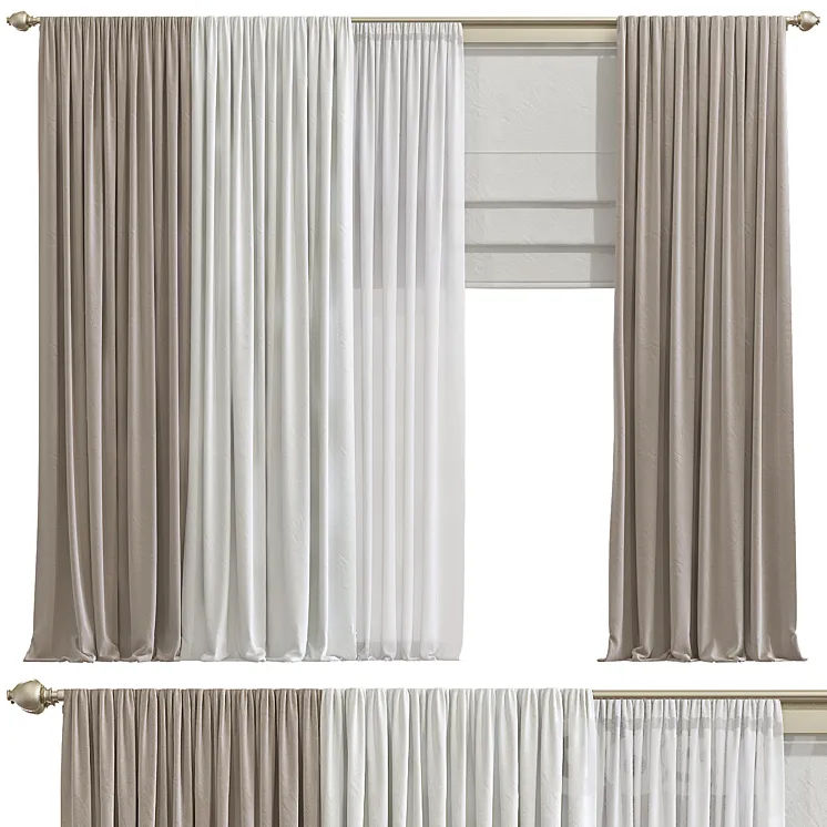 Curtain #48 3DS Max