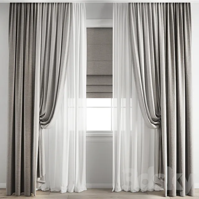 Curtain 485 3ds Max