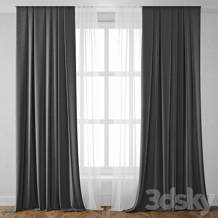 Curtain 49 3DS Max