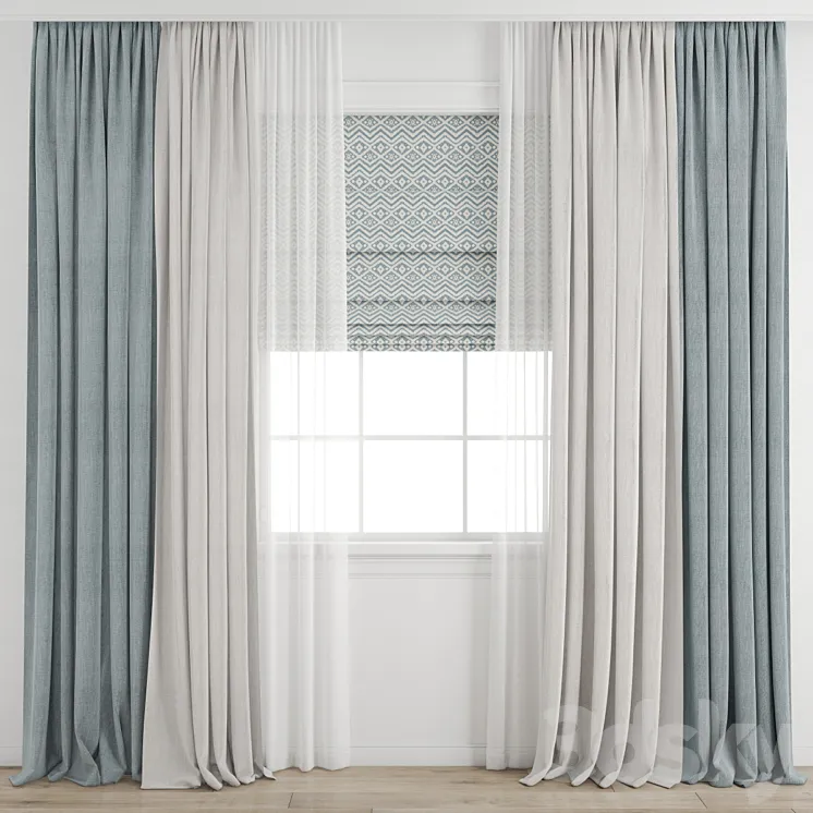 Curtain 491 3DS Max Model