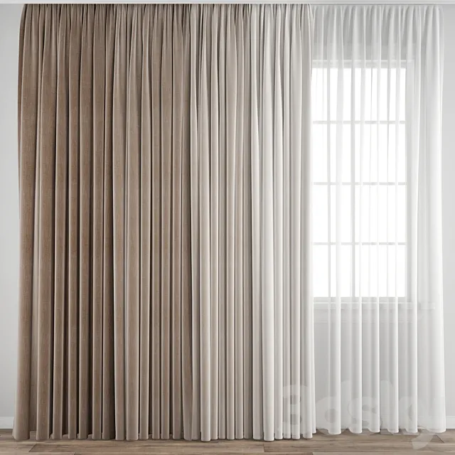 Curtain 504 3ds Max