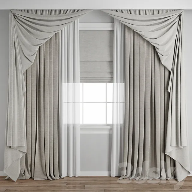 Curtain 506 3DS Max Model