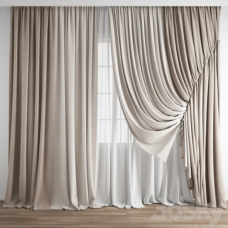 Curtain 507 3DS Max Model