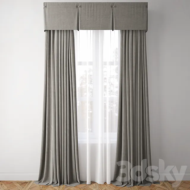 Curtain 51 3DSMax File