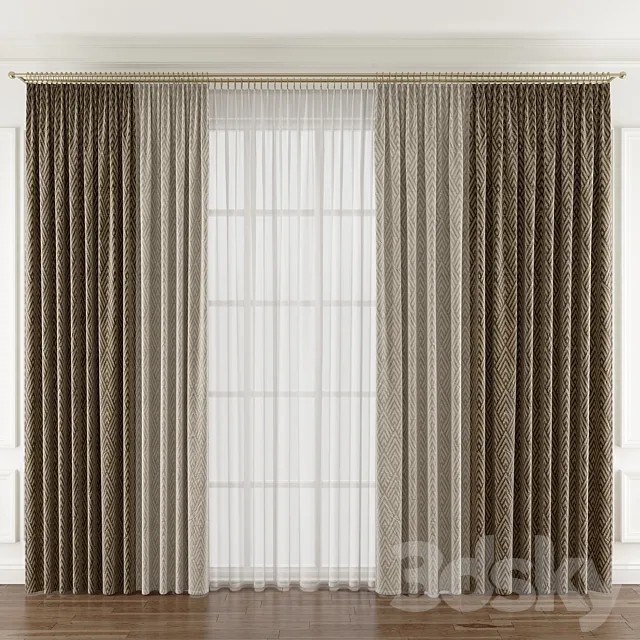 Curtain 514 3ds Max