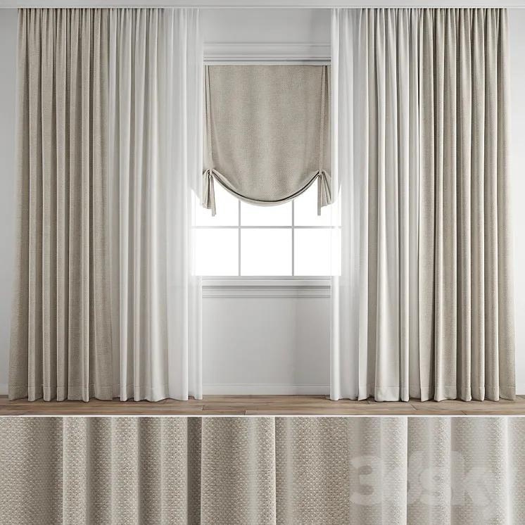 Curtain 517 3DS Max Model