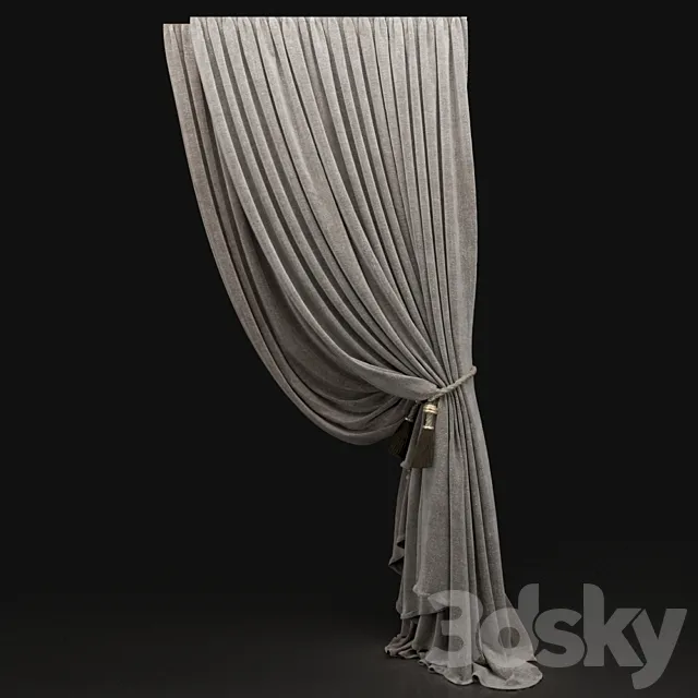 Curtain 518 3ds Max