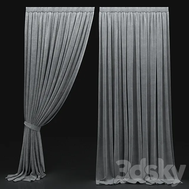 Curtain 519 3ds Max