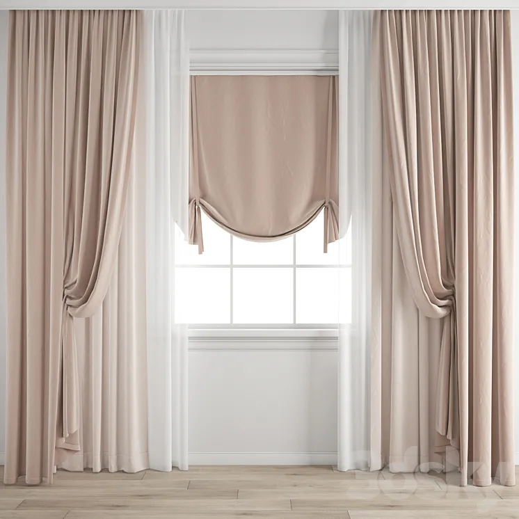 Curtain 522 3DS Max Model