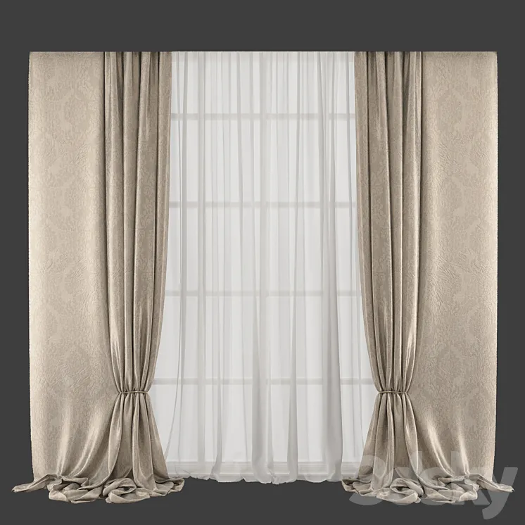 Curtain 523 3DS Max