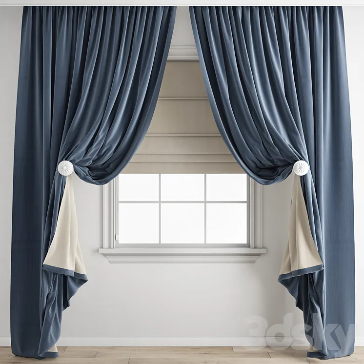 Curtain 531 3DS Max Model