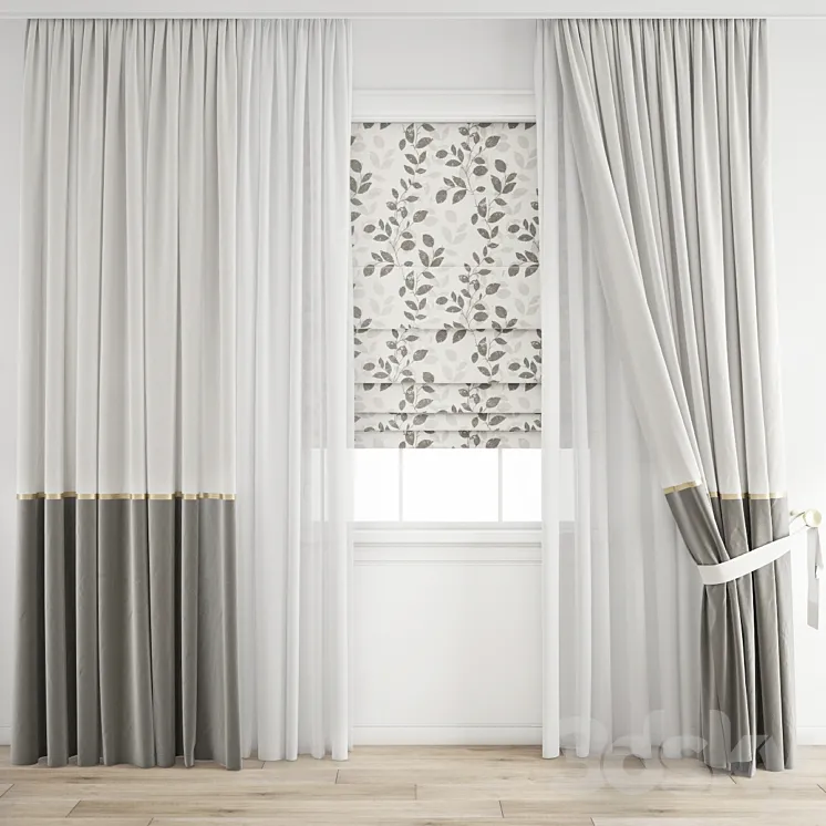 Curtain 544 3DS Max Model
