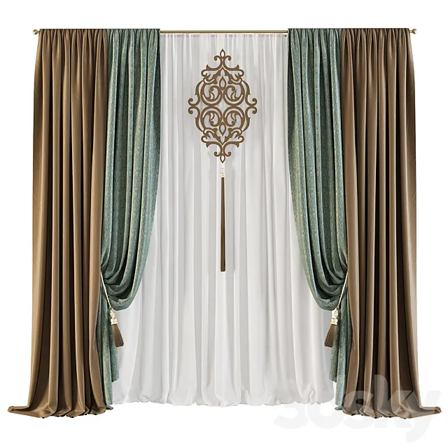 Curtain 550 3DS Max Model