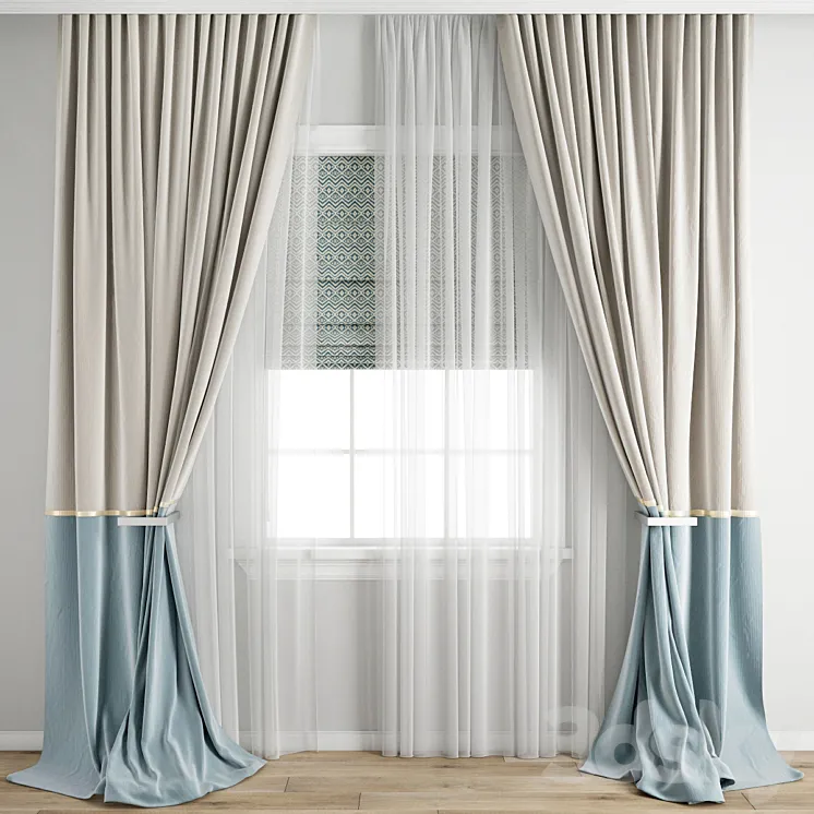 Curtain 558 3DS Max Model