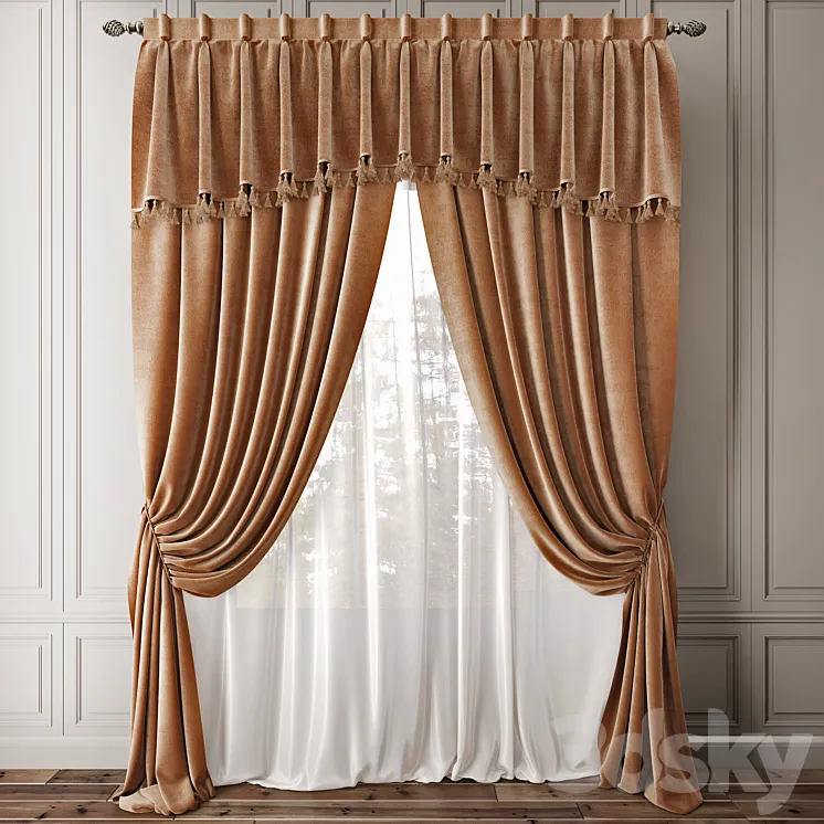 Curtain 56 3DS Max