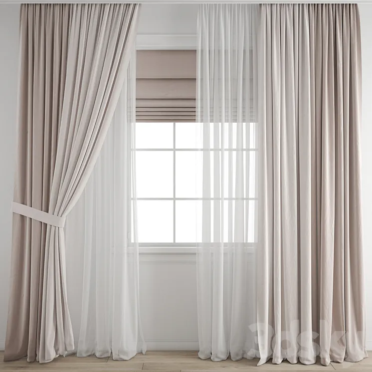 Curtain 561 3DS Max Model