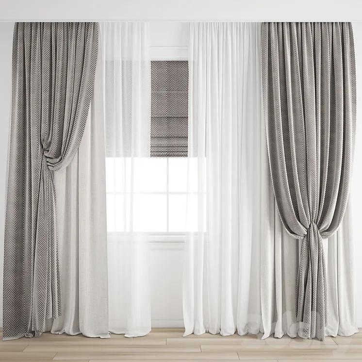 Curtain 562 3DS Max Model