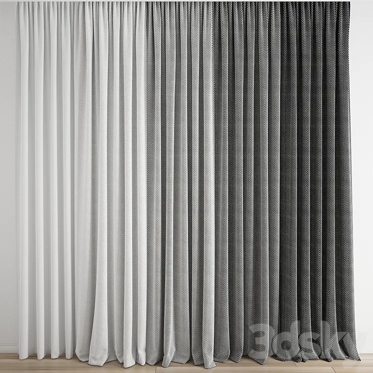 curtain 567 3DS Max