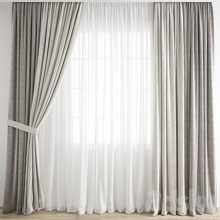 curtain 571 3DS Max Model