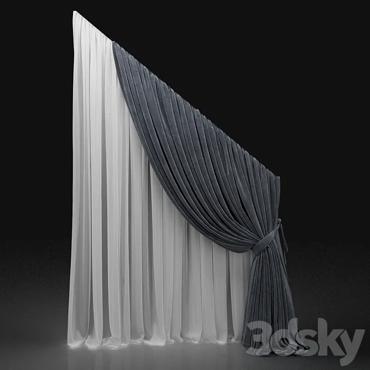 Curtain 573 3DS Max